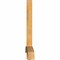 Ekena Millwork Bellingham Rough Sawn Timber Gable Bracket, Western Red Cedar, 108"W x 40"H x 4"D x 4"F, 9/12 Pitch GBW108X40X0404BEL00RWR - alternate 4